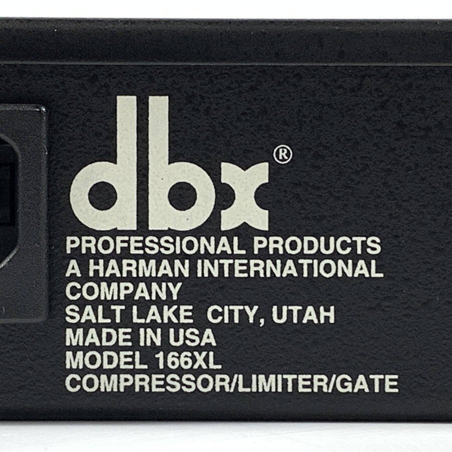 dbxti- Be X 166XL 2ch компрессор / ограничитель / торцевая дверь шнур электропитания имеется * рабочий товар [TB]
