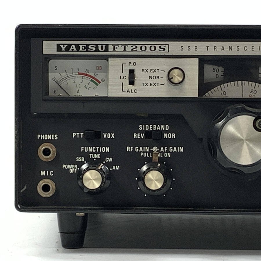 YAESU 八重洲 ヤエス FT200S SSBトランシーバー◇ジャンク品_画像2