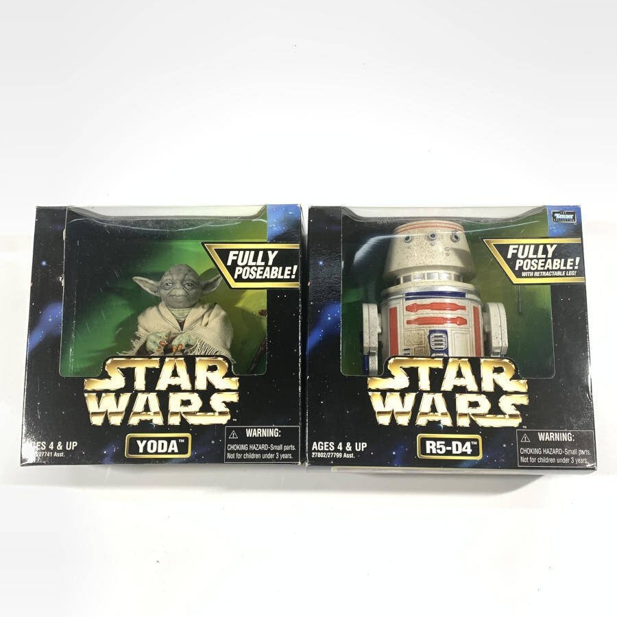 Kenner ケナー YODA ヨーダ & R5-D4 STAR WARS ACTION COLLECTION スターウォーズ フィギュア まとめ売り 2点セット＊未開封品_画像1