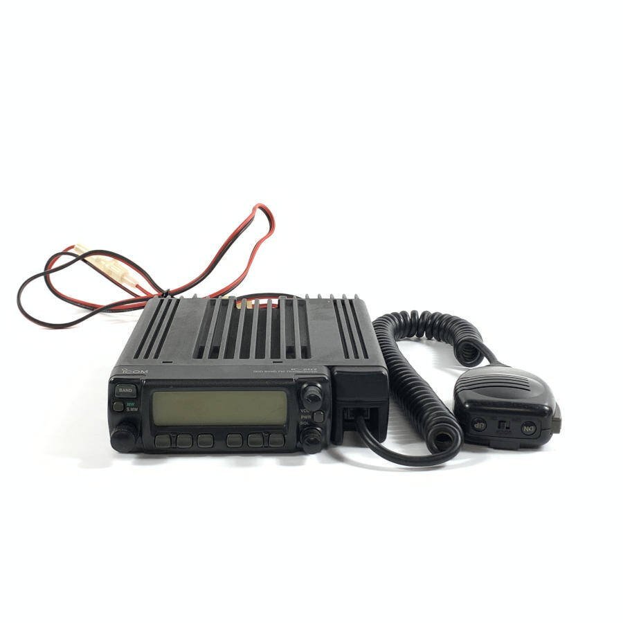 ICOM Icom IC-207 DUO BAND FM transceiver 4 class correspondence goods power cord / Mike attaching * operation goods 