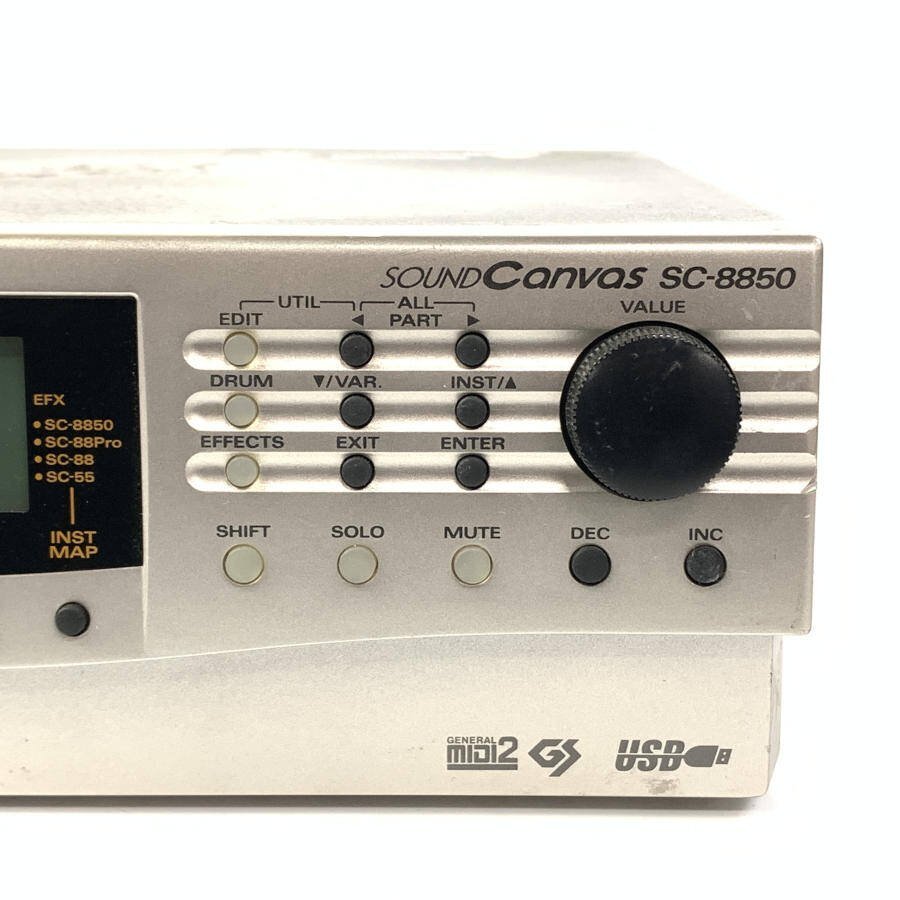 Roland Roland SC-8850 SOUND Canvas sound canvas sound module * simple inspection goods [TB]