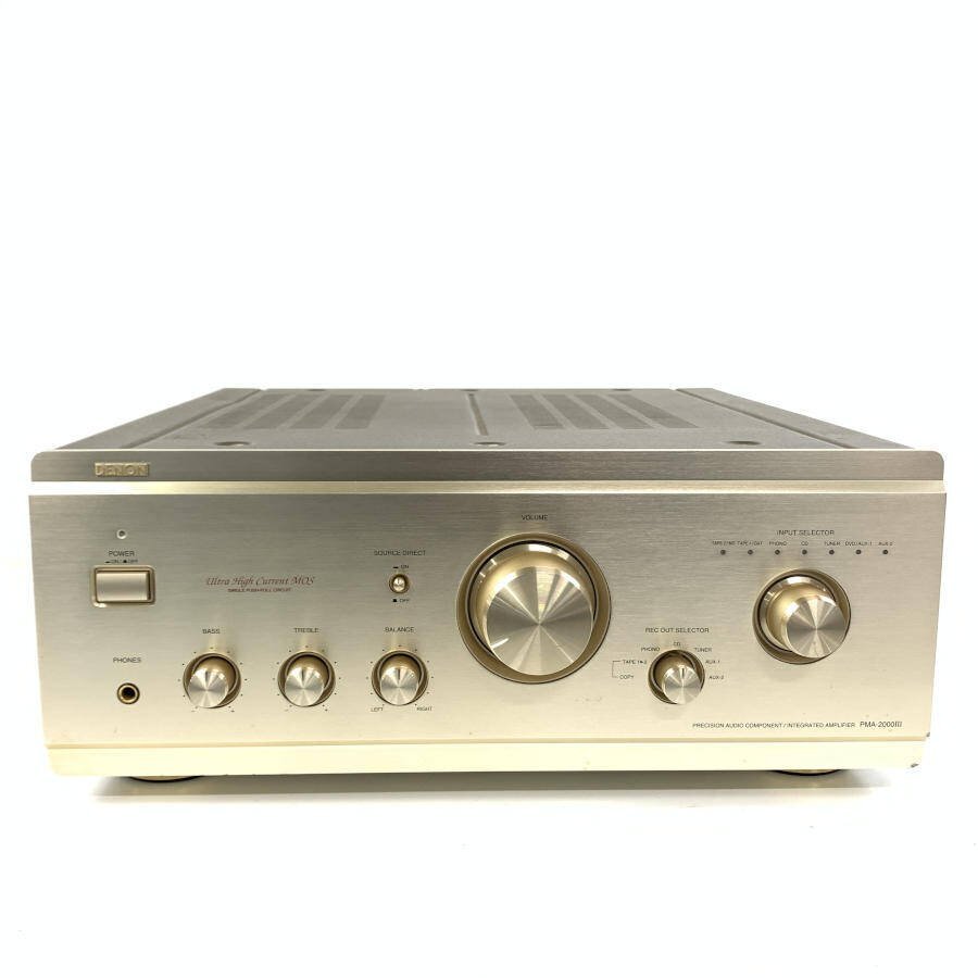 DENON Denon PMA-2000Ⅲ pre-main amplifier rating output :80W+80W(8Ω)* simple inspection goods 