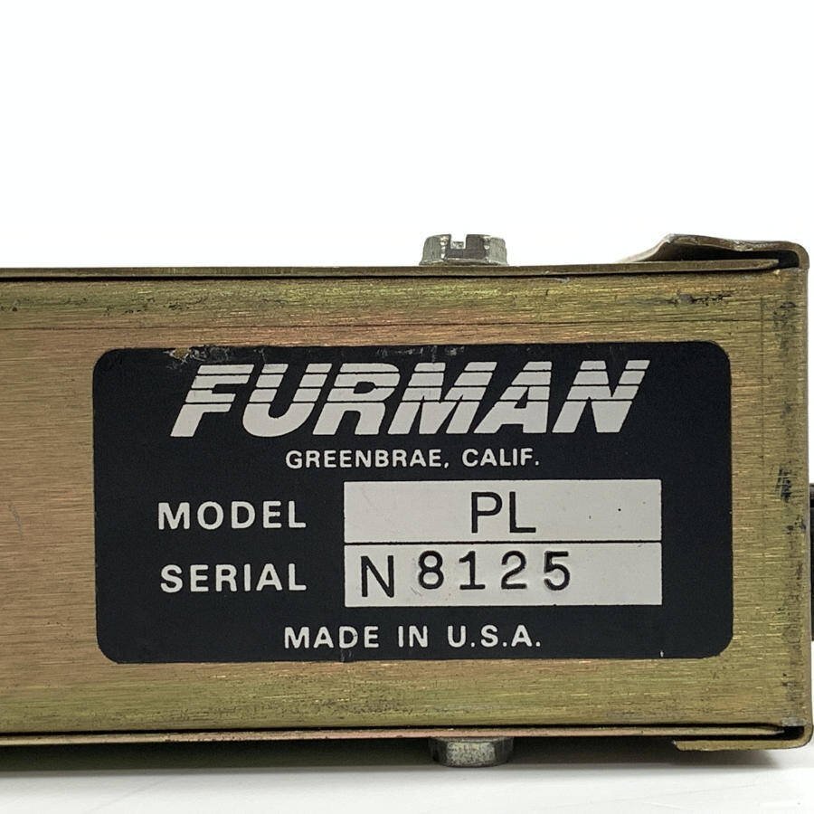 FURMAN fur man PL-8 power conditioner * simple inspection goods [TB]