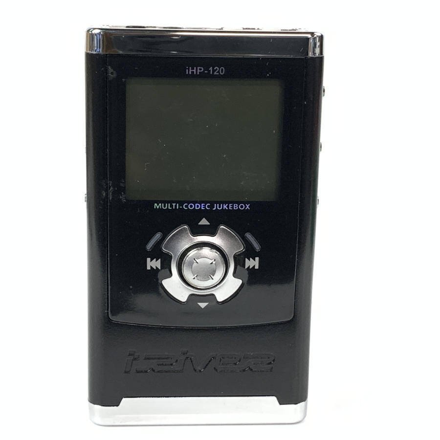 iriver アイリバー iHP-120 MULTI-CODEC JUKEBOX ソフトケース付き◆ジャンク品_画像2