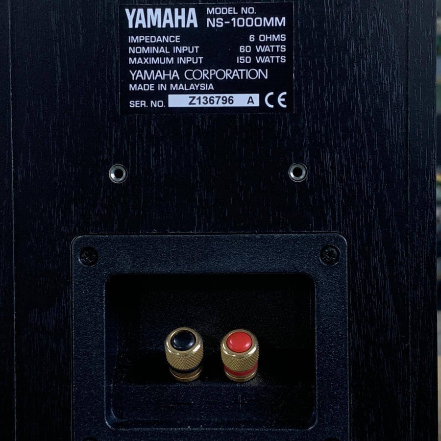 YAMAHA ヤマハ NS-1000MM 3wayスピーカー ペア ブックシェルフ型◆動作品_画像10