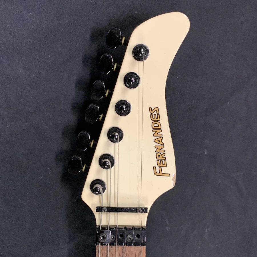 FERNANDES フェルナンデス FR エレキギター 白系★簡易検査品_画像6