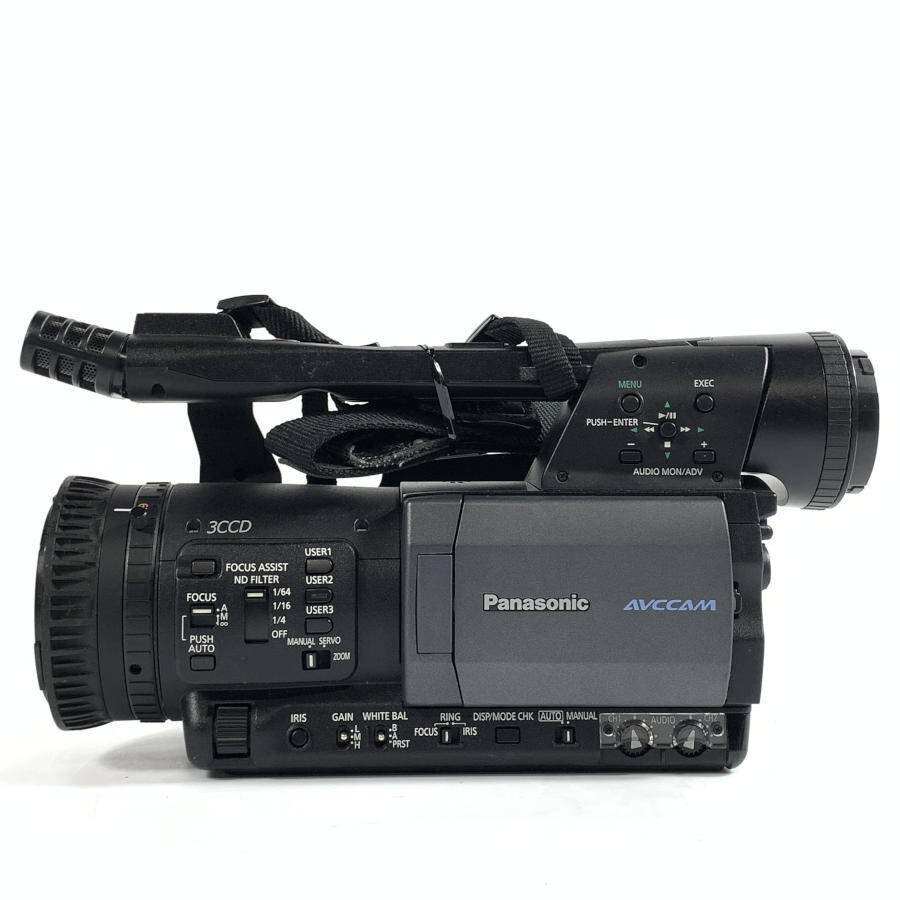 Panasonic パナソニック AG-HMC155 AVCCAM メモリーカードカメラレコーダー●動作未確認品_画像2