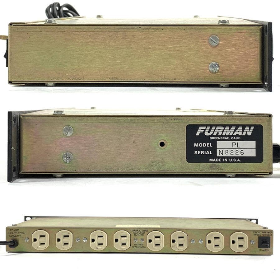 FURMAN fur man PL-8 power conditioner * operation goods [TB]