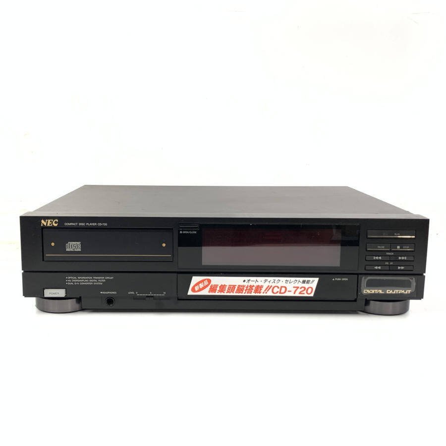 NEC CD-720 CD player * simple inspection goods 