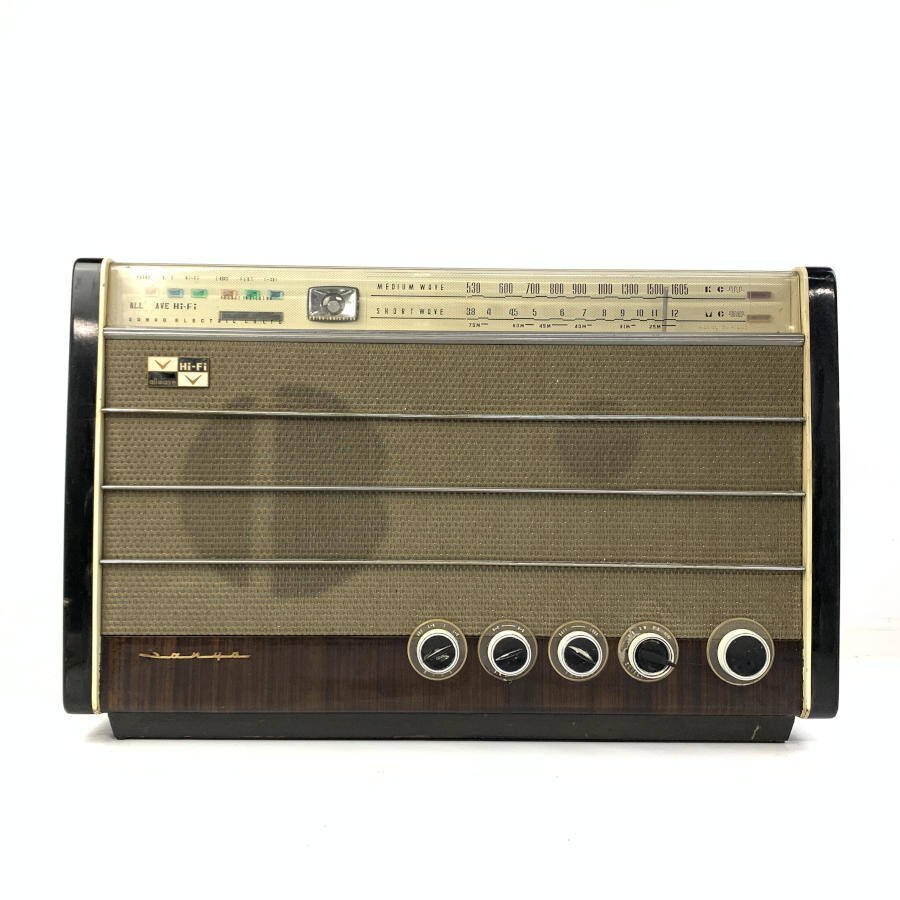 SANYO サンヨー 三洋 SF-950 真空管ラジオ 昭和レトロ◇動作未確認品(アンティーク)|売買されたオークション情報、Yahoo!オークション(旧ヤフオク!) の商品情報をアーカイブ公開 - オークファン(aucfan.com)