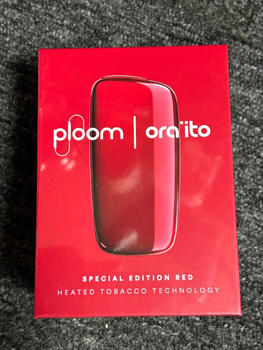 新品未開封　プルーム エックス アドバンスド レッド　　Ploom X ADVANCED Ora Ito Red