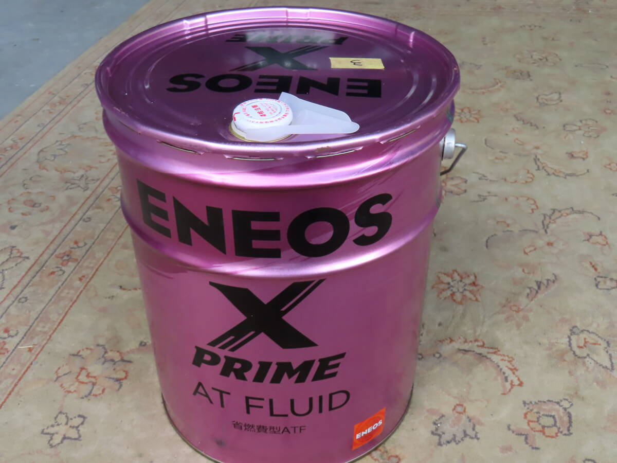 ENEOS X PRIME (エックスプライム) ATフルード　 AT FLUID ATF (100％化学合成油) 20L缶 (ペール缶)_画像5