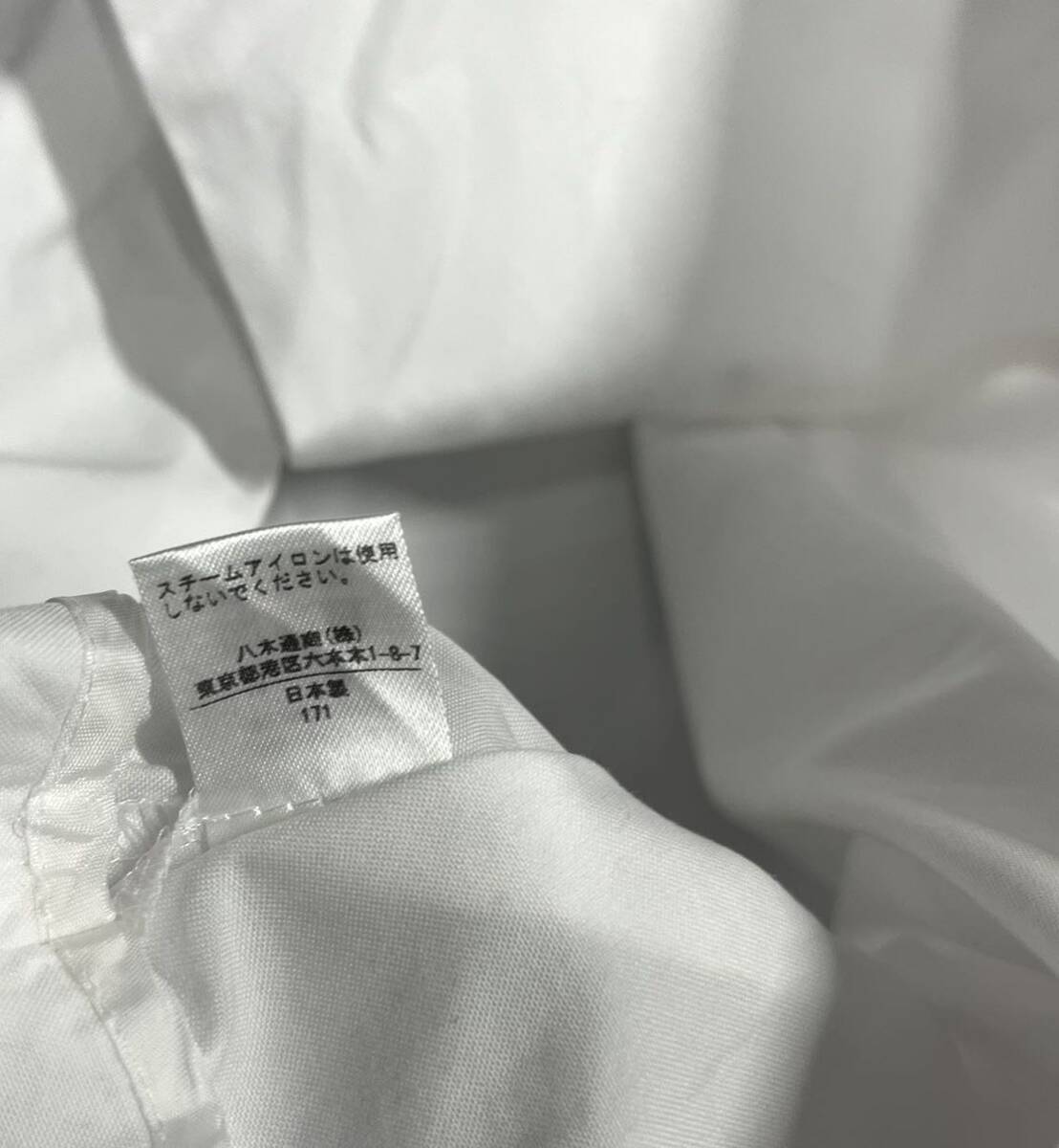 J&M Davidson* J and M Davidson * сделано в Японии 8447-20059(10) широкий рукав боковой разрез тянуть over блуза tops / белой серии 