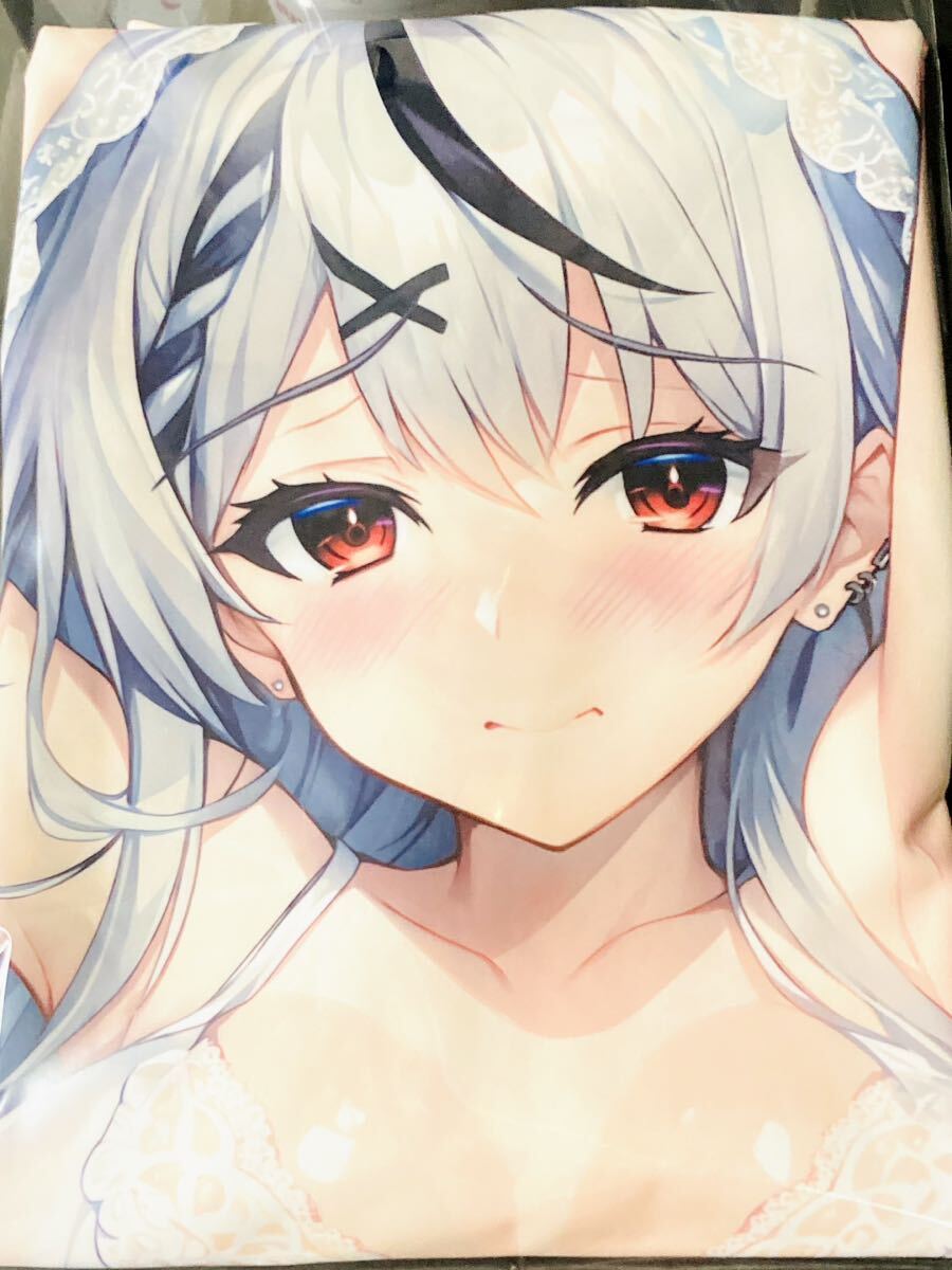  virtual Youtuber. цветок . черный . Dakimakura покрытие свадебное платье 