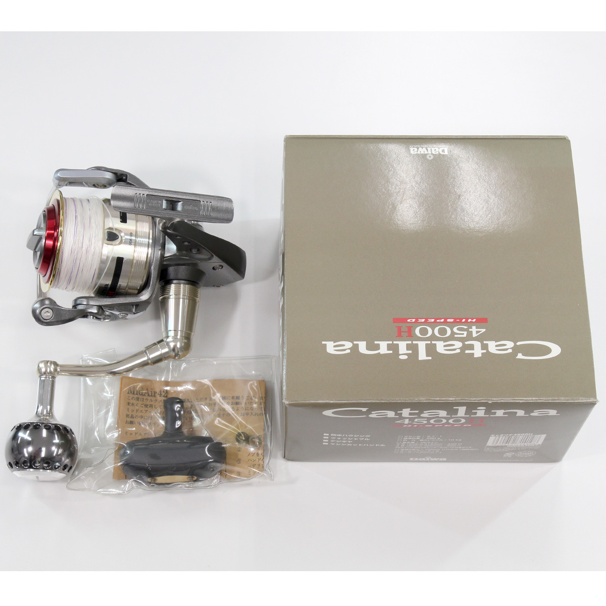 Yahoo!オークション - DAIWA Catalina 4500H HI-SPEED ダイワ Yahoo!オークション - DAIWA Catalina 4500H HI-SPEED ダイワ