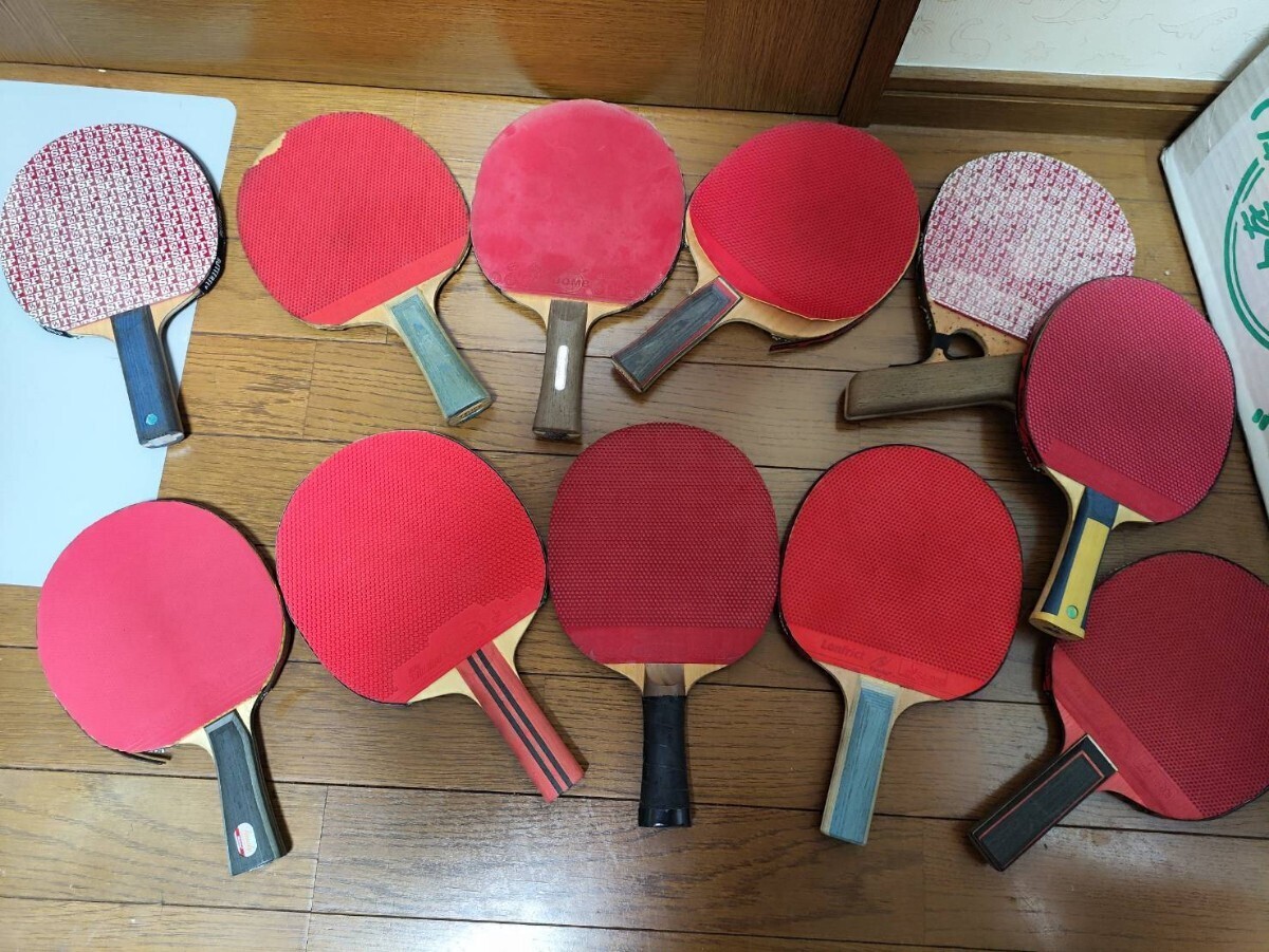 Yahoo!オークション - 沢山まとめて 卓球ラケットとラバー Yahoo!オークション - 沢山まとめて 卓球ラケットとラバー