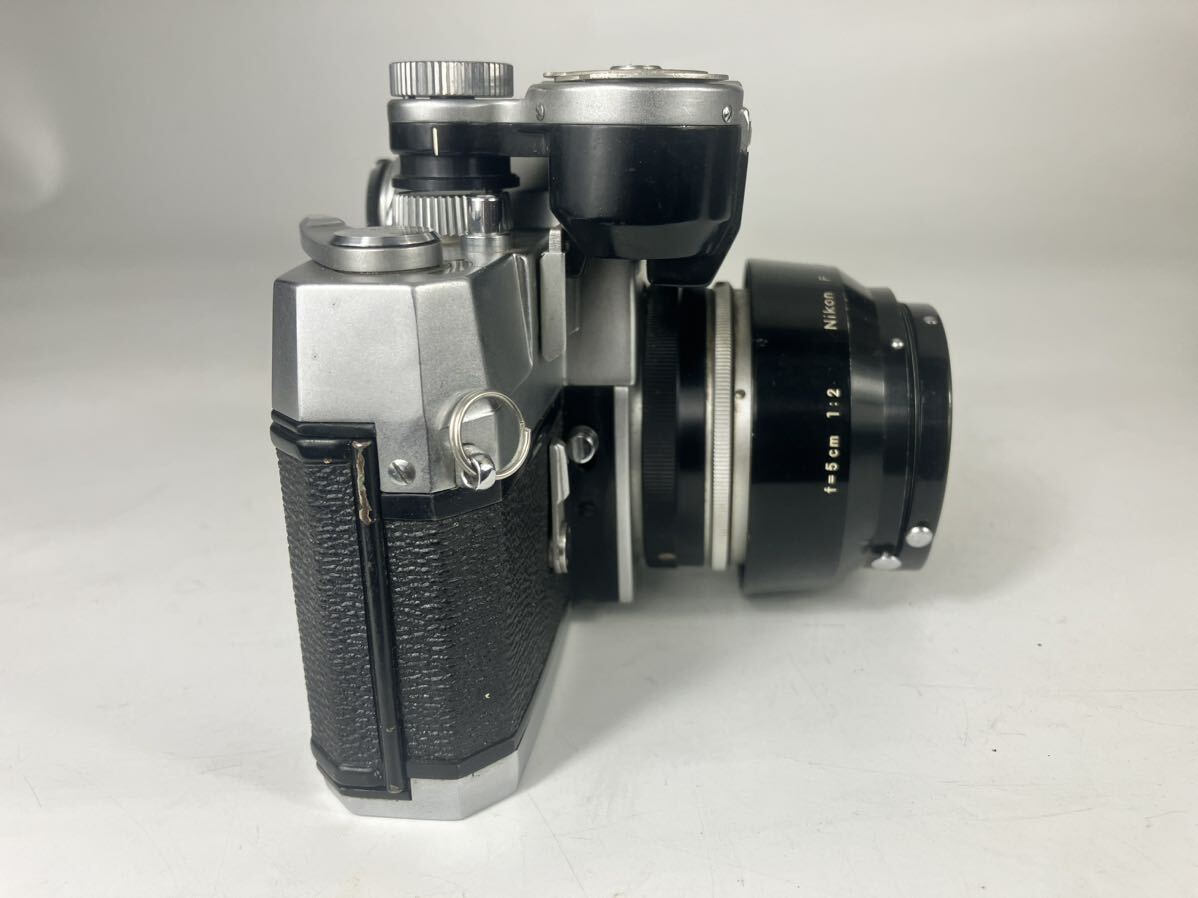 Nikon ニコン F NIKKOREX 一眼レフカメラ フィルムカメラ ケース付 ジャンク扱い品_画像3