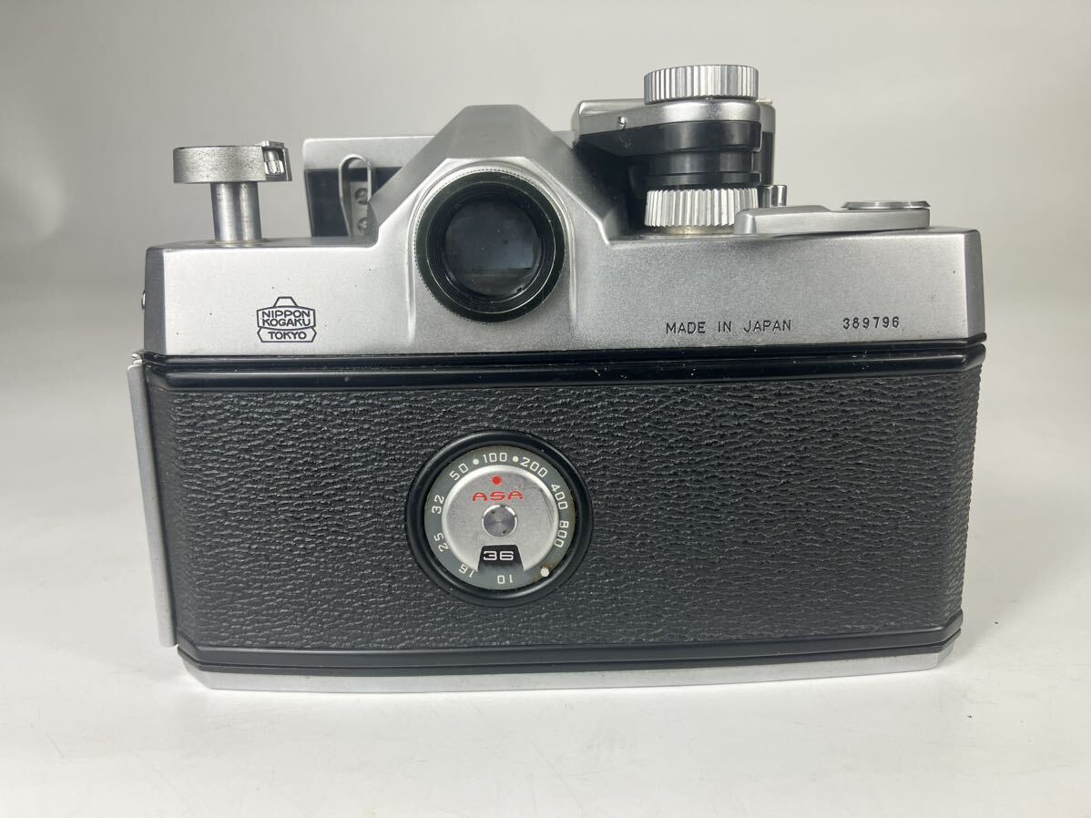 Nikon ニコン F NIKKOREX 一眼レフカメラ フィルムカメラ ケース付 ジャンク扱い品_画像4