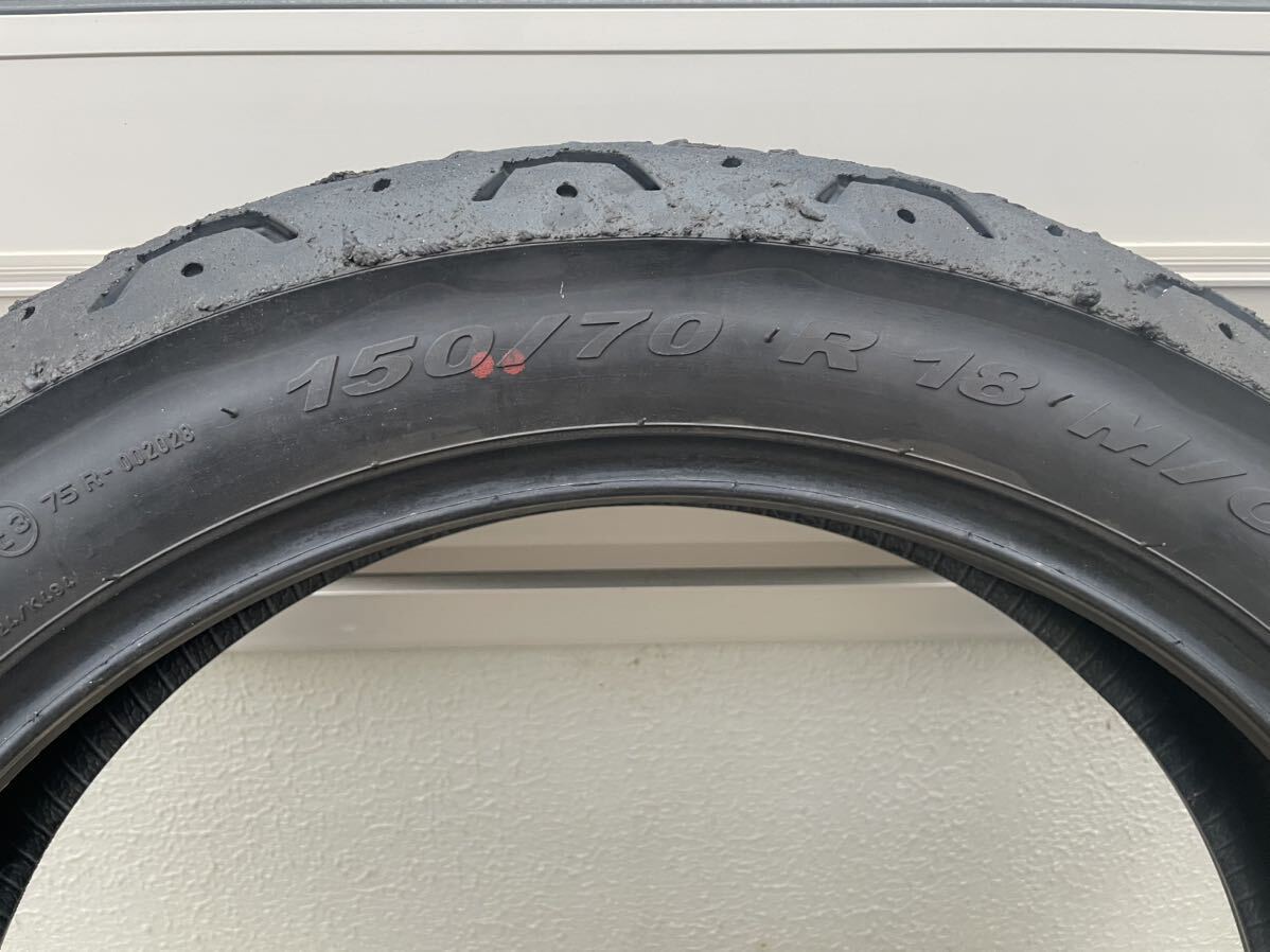 ピレリ　ファントムスポーツコンプRS 18インチ 中古前後セット　110/80R18 150/70R18_画像6