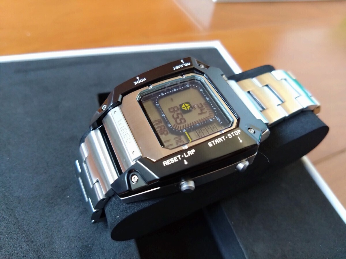  limited goods rare wristwatch / new goods unused /WIREDxMETAL GEARSOLID V/SEIKO/ Seiko Wired Metal Gear Solid 5/teji Vogue 