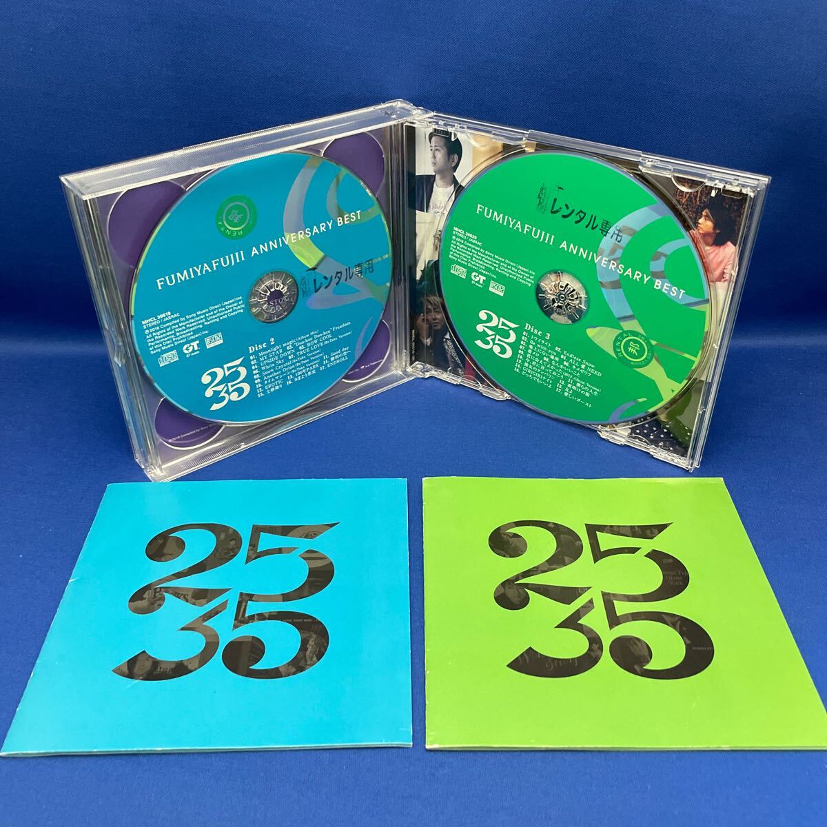 藤井フミヤ FUMIYA FUJII ANNIVERSARY BEST “25/35 L盤・R盤 / デビュー35周年記念 ベスト アルバム CD レンタル落ち_画像8