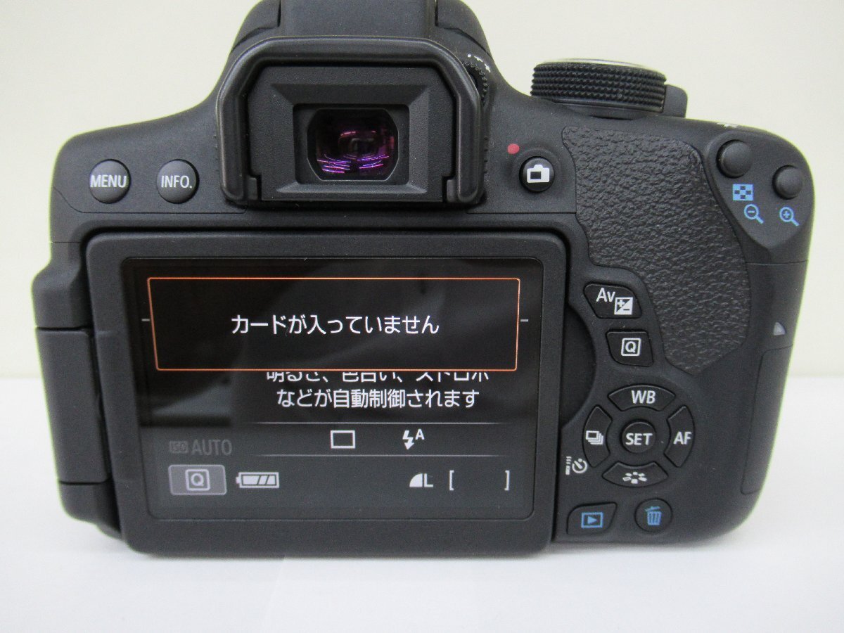 キヤノン Canon デジタルカメラ EOS Kiss X8i ボディ 中古 G5-9◎の画像6