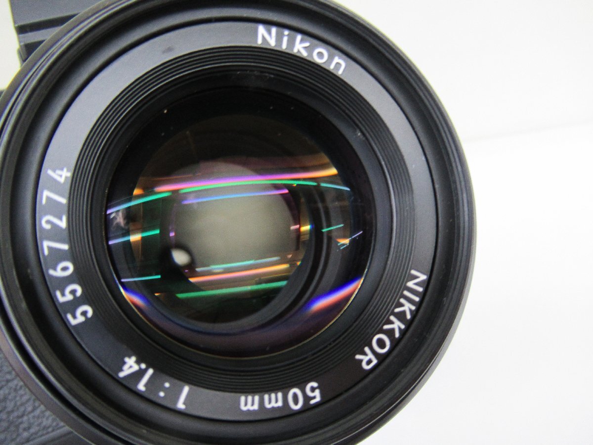  Nikon Nikon camera F3 HP 50mm lens attaching used Junk G5-24*