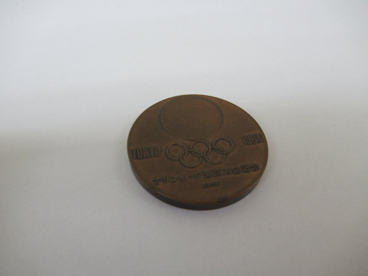 1964 year Olympic Tokyo convention memory medal gold silver copper reality goods only used G5-41*