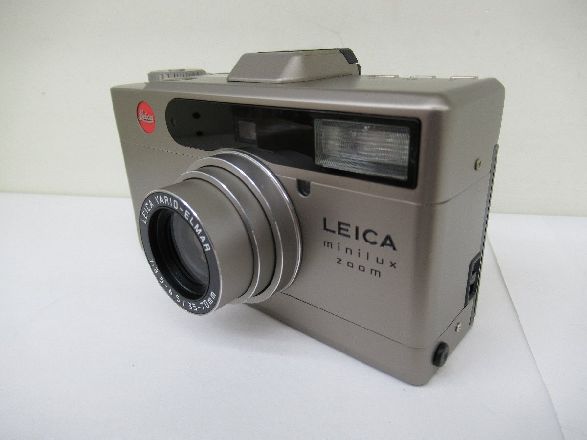 ライカ　Leica　カメラ　minilux　zoom　フラッシュ付　中古 ジャンク G5-67◎_画像3
