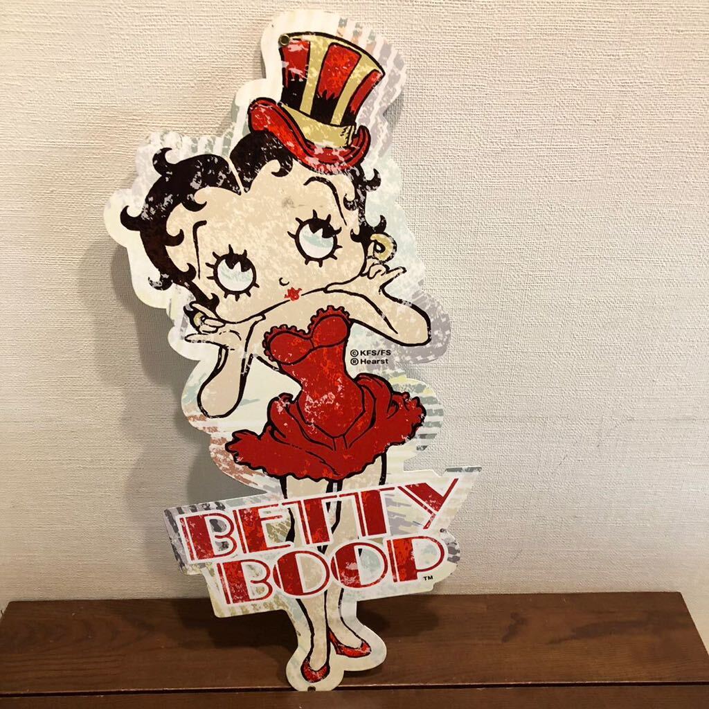 ベティ ブープ （Betty Boop） スティール サイン サイン プレート 壁掛け 看板 インテリア 雑貨 USA 直輸入品_画像1