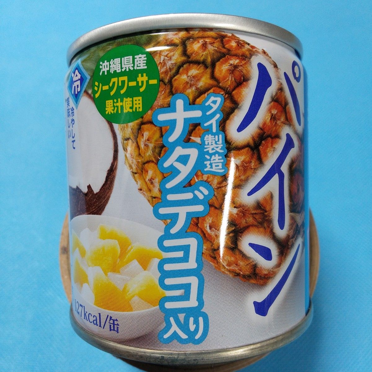 はごろもフーズ　パイン缶（ナタデココ入り）×6缶　　フルーツ缶詰　沖縄県産　パイン　果物紀行