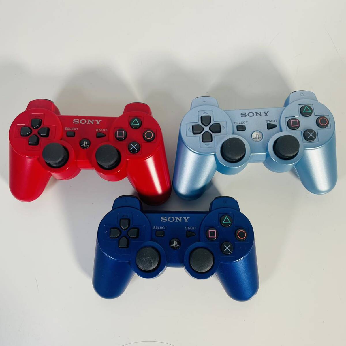  original PS3 controller 25 piece set sale dual shock 3 dualshock3 black white blue red CECHZC2