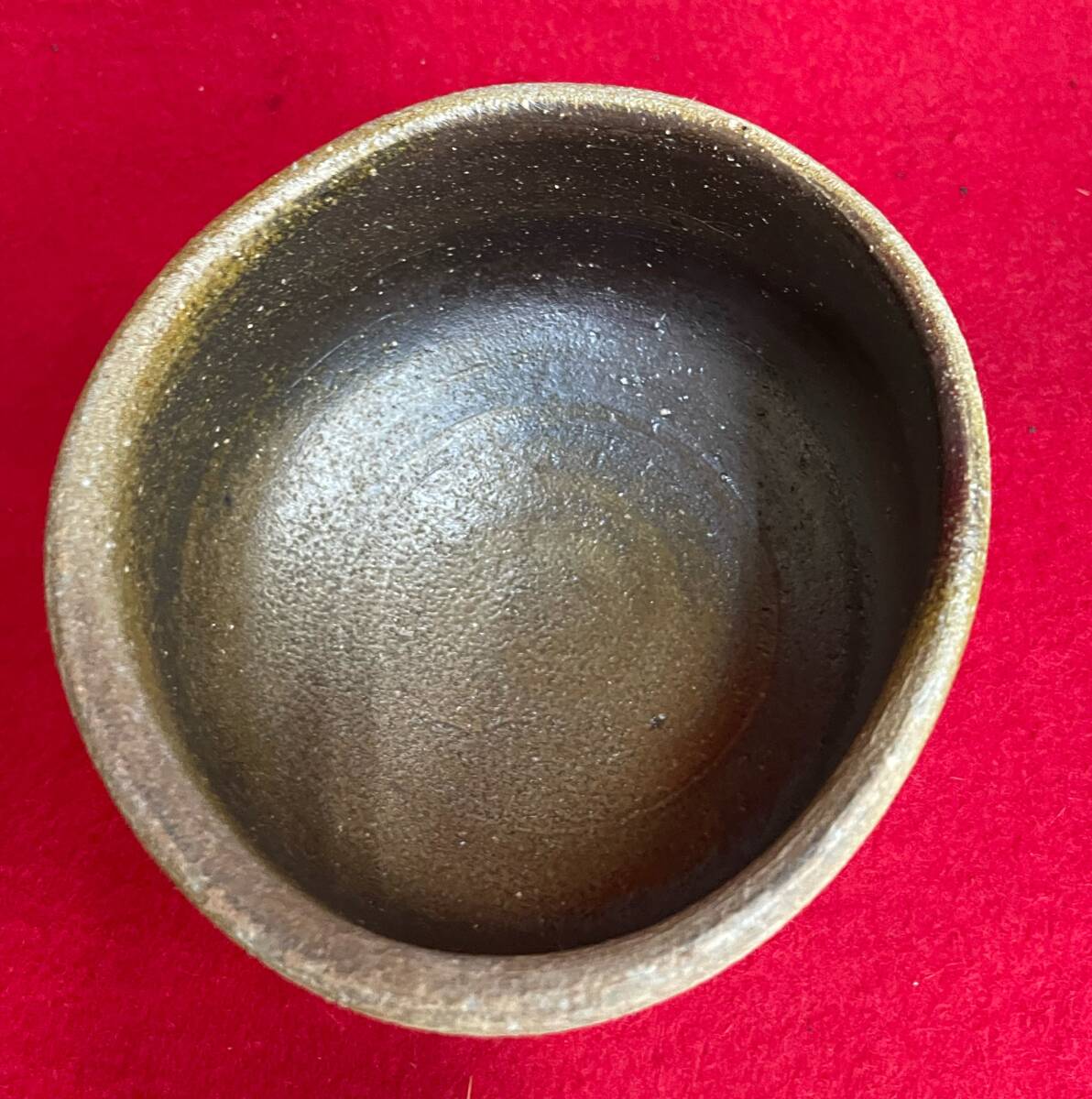 ☆☆＊備前焼き茶碗　的野求　共箱　茶道_画像5