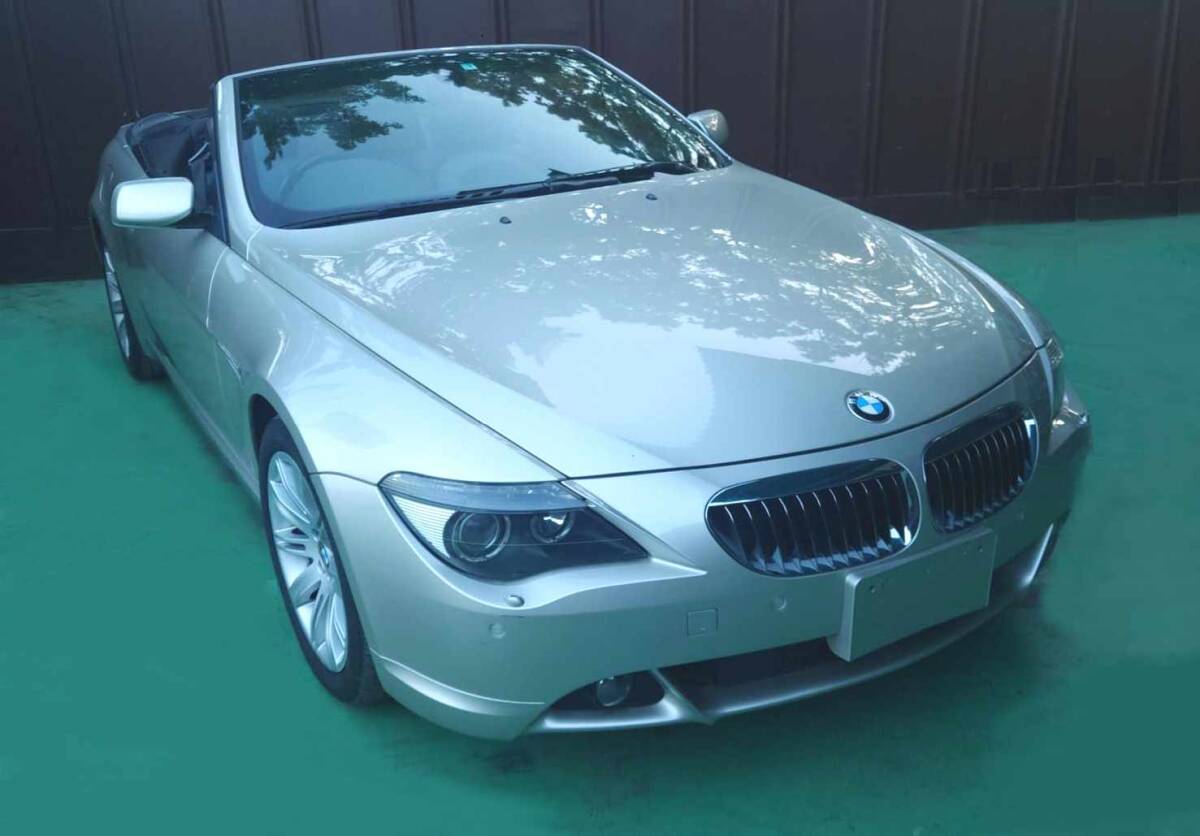 売切れ出品！　お買い得！平成17年3月　BMW 645Ci 　カブリオレ　本革　早い者勝ち！_画像3