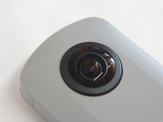 2552[RICOH THETA RICOH THETA SC2 R03030 серый * Ricoh si-ta все небо лампочка камера * электризация OK кейс для хранения инструкция имеется оригинальная коробка есть ]