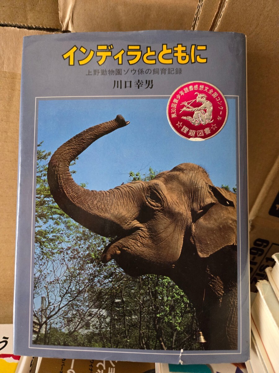 インディラとともに　大日本ジュニア・ノンフィクション川口幸男(著者)【管理番号北50cp本404】_画像1