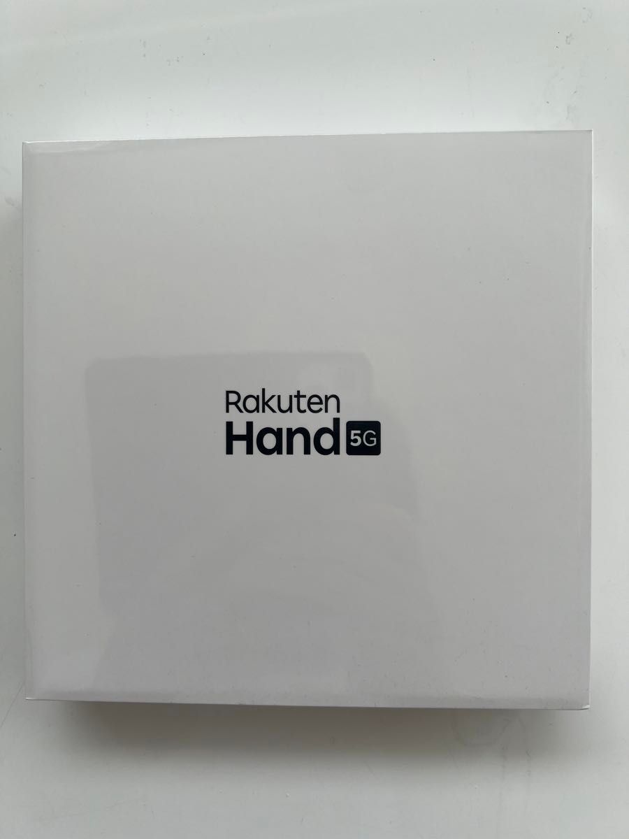 新品未開封品　国内版SIMフリー Rakuten Hand 5G 楽天モバイル ブラック P780