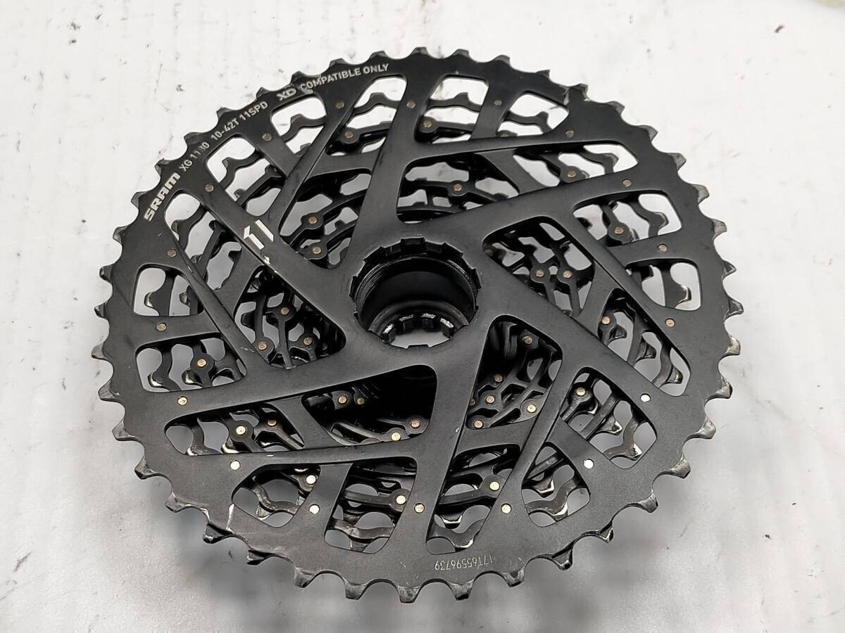 xg 1180 10 42t 11s　Sram　スラム　カセットスプロケット　XDフリーハブ用 CS221020F_画像5