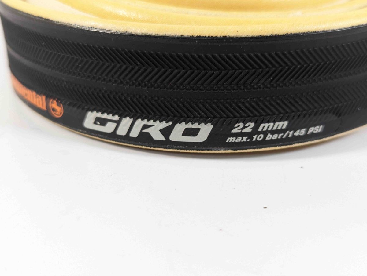 Continental Giro 22mm 未使用 700c チューブラー タイヤ WH240513C_画像3