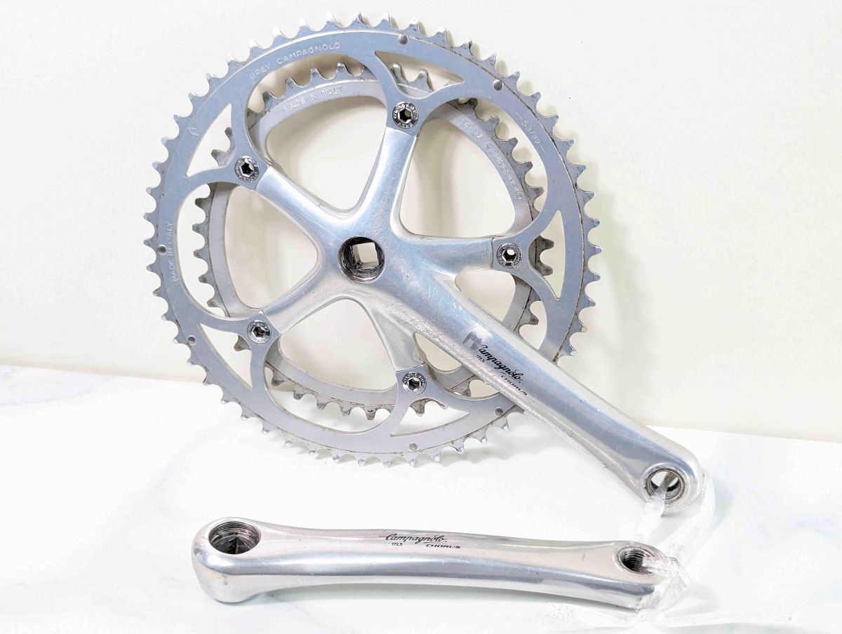 最も優遇の Campagnolo Chorus 172.5mm 53 39t スクエアテーパー FC240527H クランク