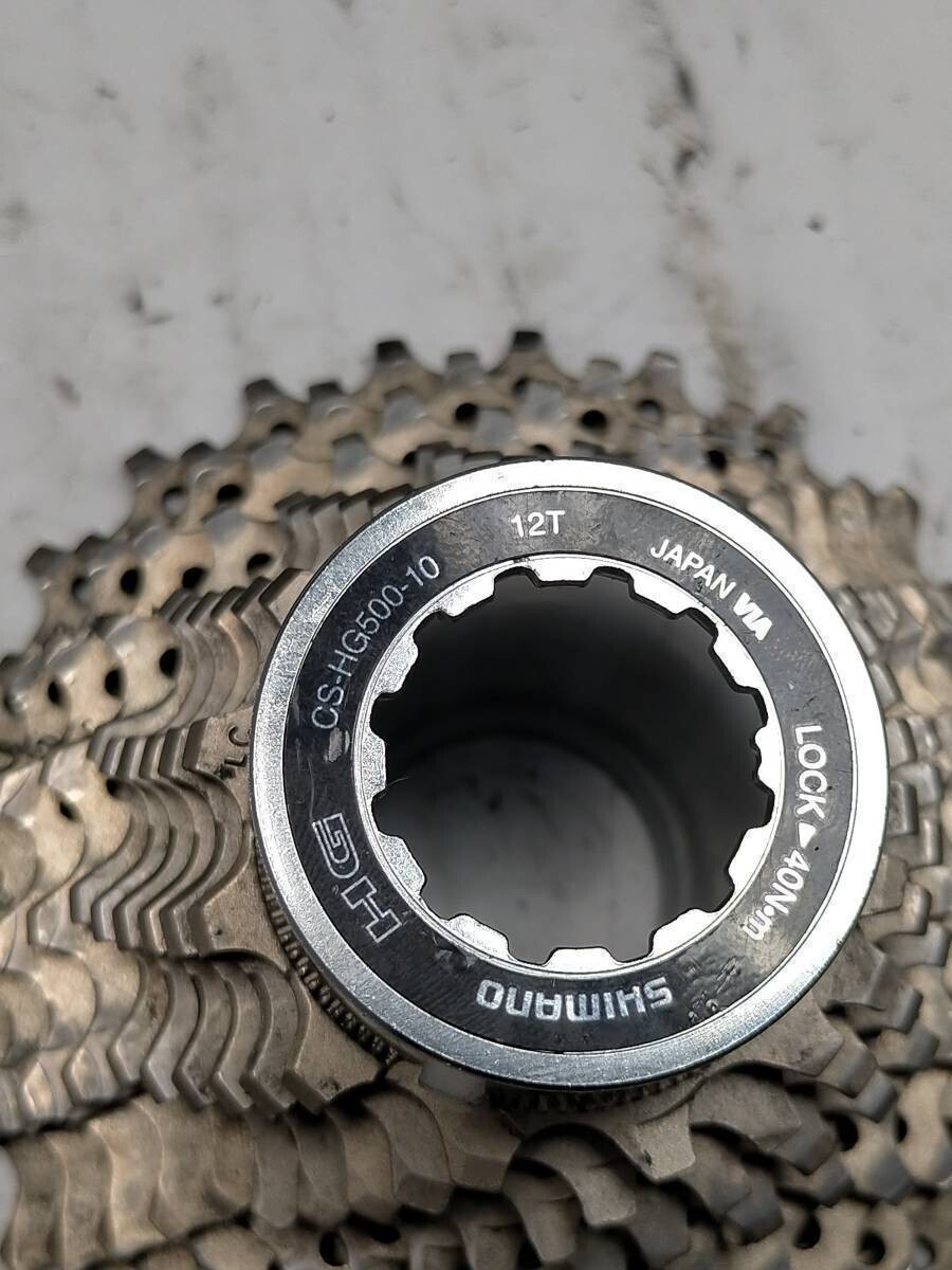 cs hg500 10 12 25t　Shimano　シマノ　カセットスプロケット CS221020AP_画像4