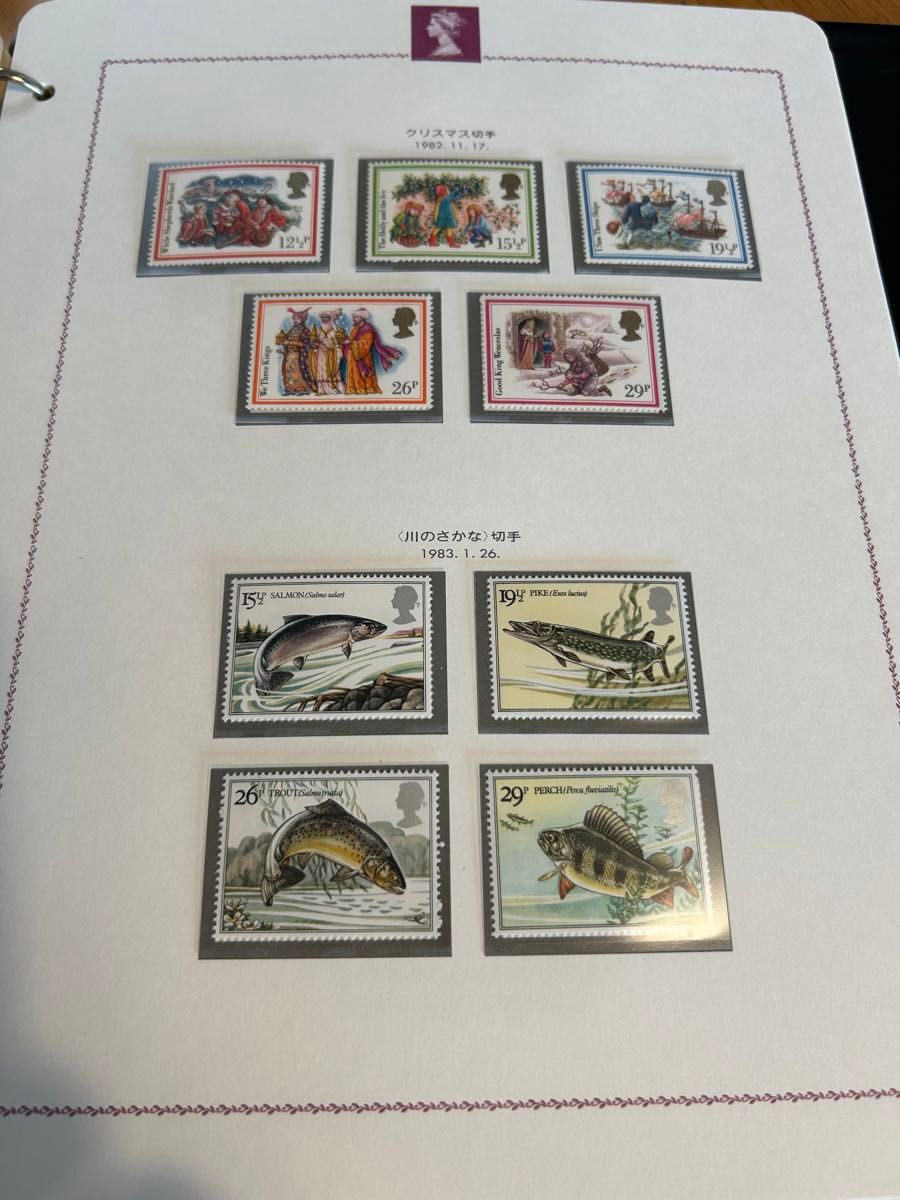 外国切手　イギリス　英国　切手　② 89枚　郵趣協会　頒布