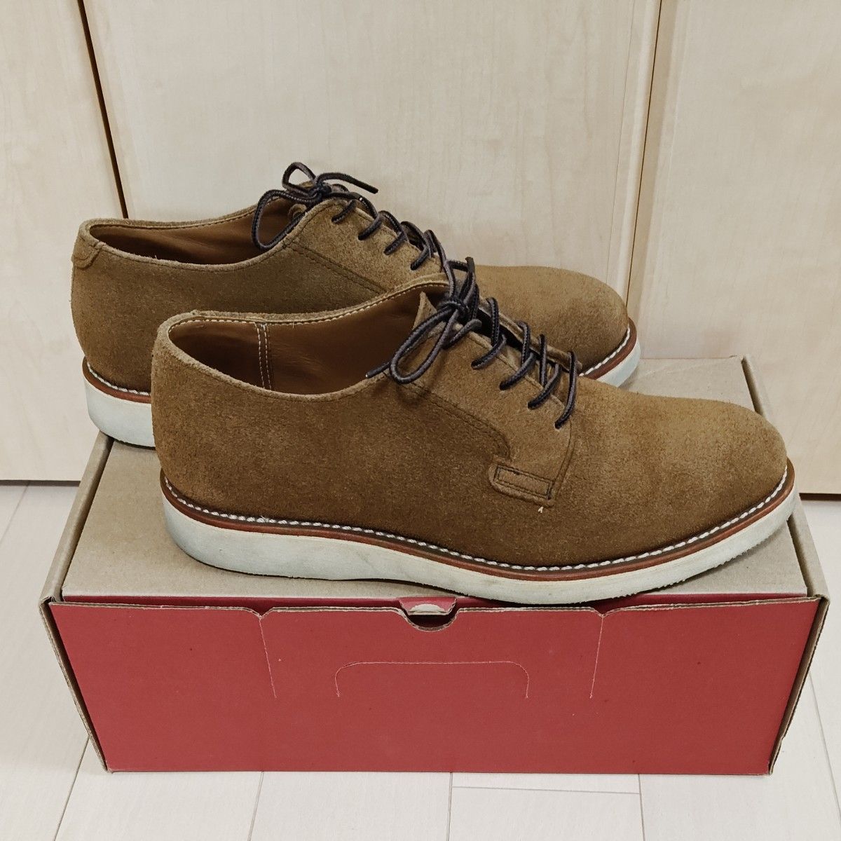 レッドウィング REDWING 3104 ポストマン オリーブモハヴェ 8 5D レッドウィング REDWING 3104 ポストマン オリーブモハヴェ 8 5D