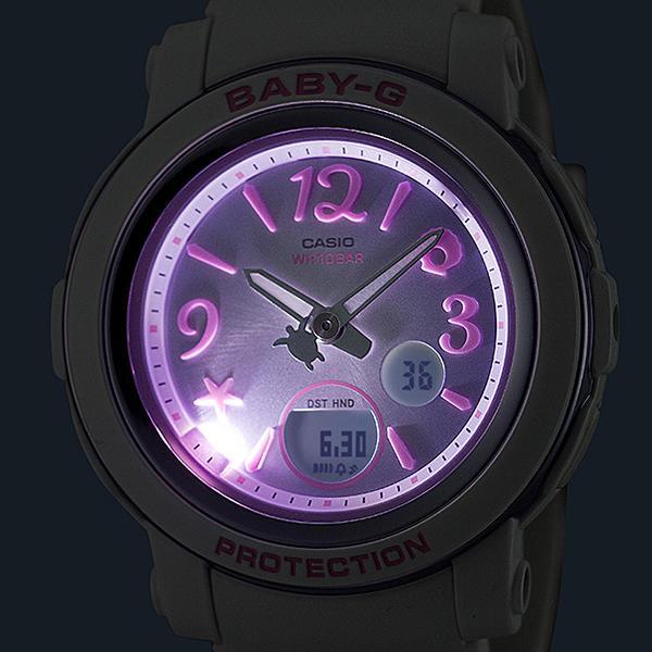 BABY-G アンダー・ザ・シー アナデジ 樹脂バンド パープル レディース腕時計 BGA-290US-6AJF 新品 未使用 国内正規品タグ付き _画像5