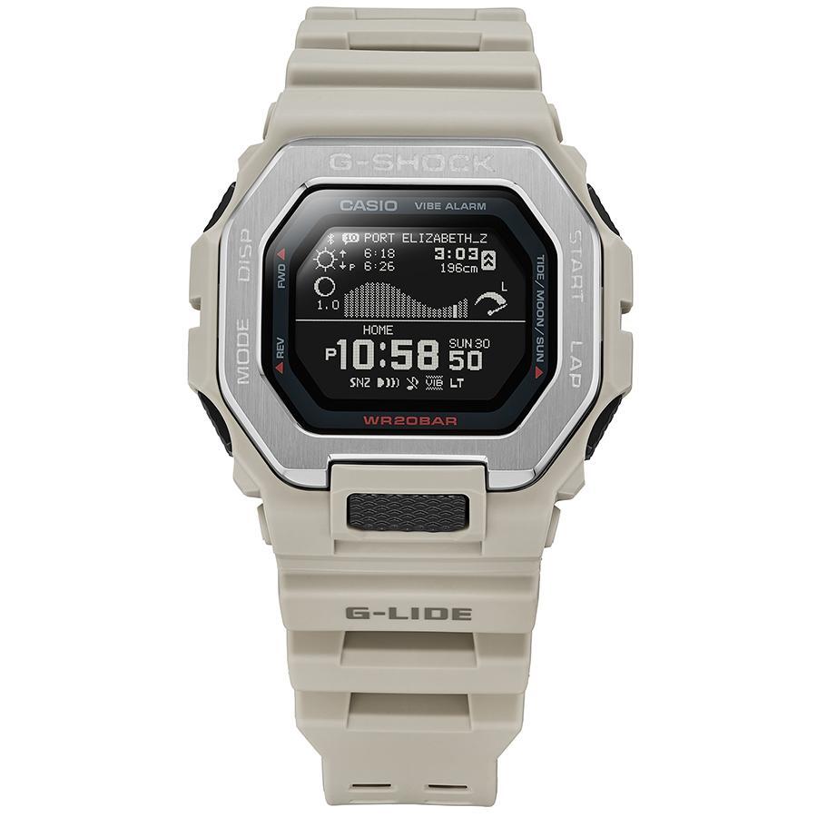 G-SHOCK G-LIDE GBX-100シリーズ Bluetooth デジタル 反転液晶 ベージュ メンズ 腕腕時計GBX-100-8JF 新品 未使用 国内正規品 タグ付き_画像1