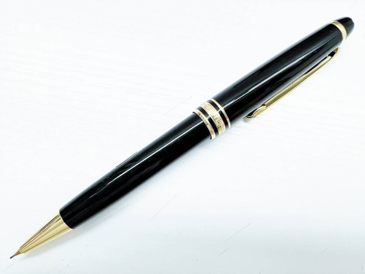 未使用保管　美品　MONTBLANC　モンブラン　165　マイスターシュテュック　ゴールド　クラシック　メカニカルペンシル　シャーペン　0.5MM