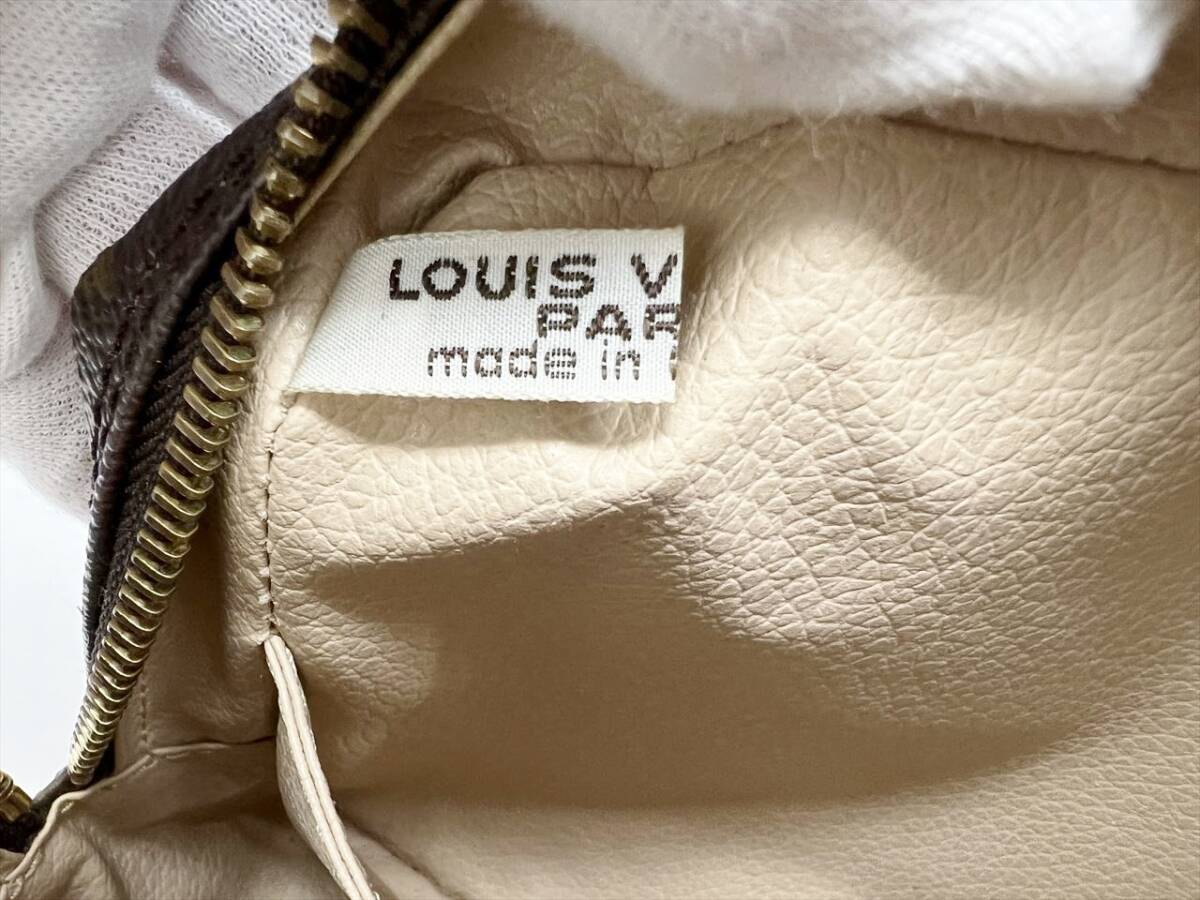 良好品　Louis Vuitton　ルイヴィトン　モノグラム　トゥルーストワレット23　コスメポーチ　セカンドバッグ　M47524