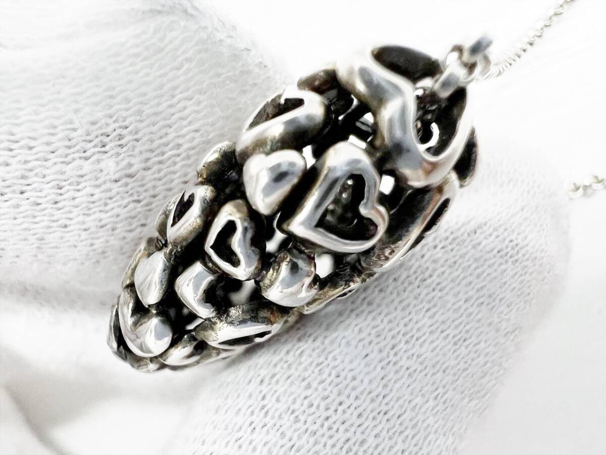 美品 Georg Jensen ジョージジェンセン ハートバイハート 1998 美品 Georg Jensen ジョージジェンセン ハートバイハート 1998