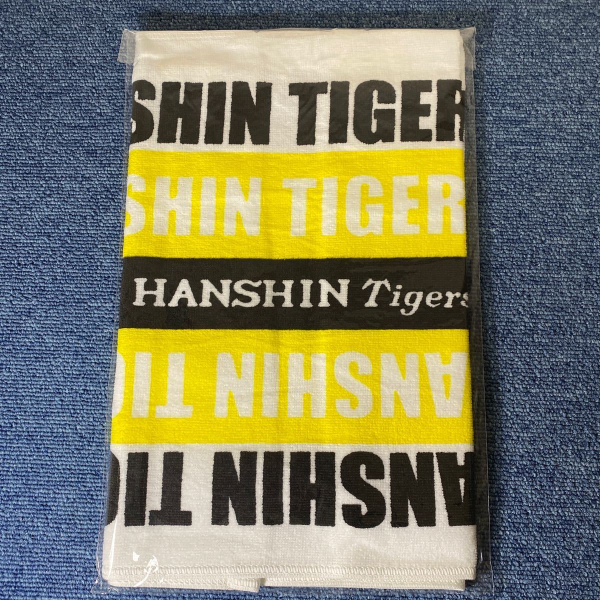 阪神タイガース　球団ロゴ　虎マーク　Tigersフェイスタオル　球団承認　綿100%ユニック　観戦　応援グッズ　コレクション　未使用　未開封_画像5