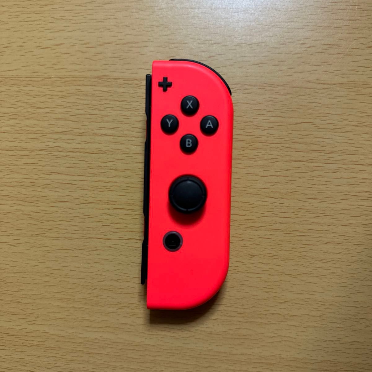 ★Nintendo Switch Joy-Con (R)ネオンレッド　動作確認ＯＫ　純正ストラップ付　箱付　使用僅少